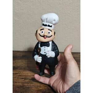 1980s Vintage Magic Chef Advertising Vinyl/Rubber Coin Bank